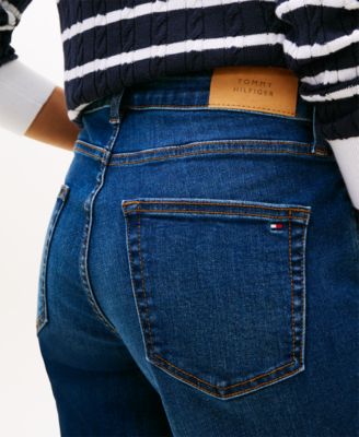 Women's Dark Blue Denim Shorts