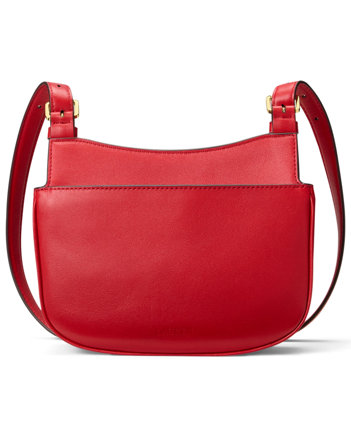 Lauren Ralph Lauren Leather Small Marcy Crossbody Bag