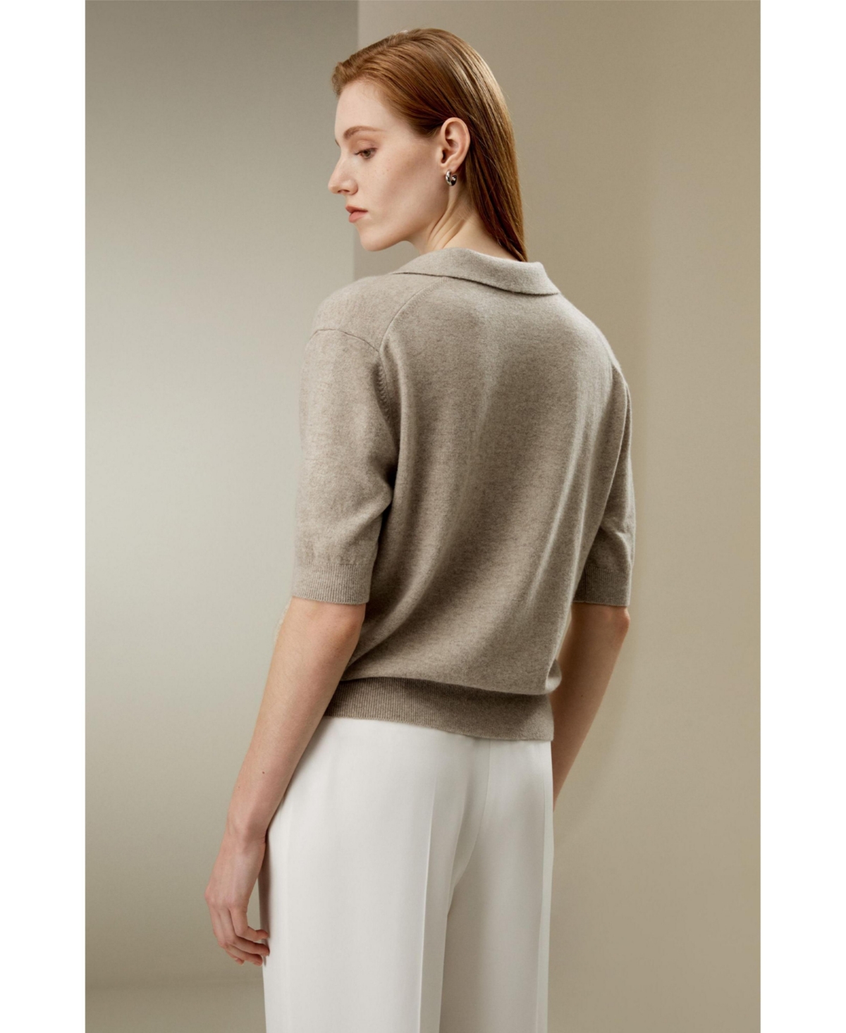 Lilysilk Women's Ultrafine Merino Wool Polo