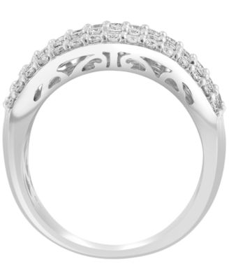 Diamond Ring (2 ct. t.w.) in 14k White Gold