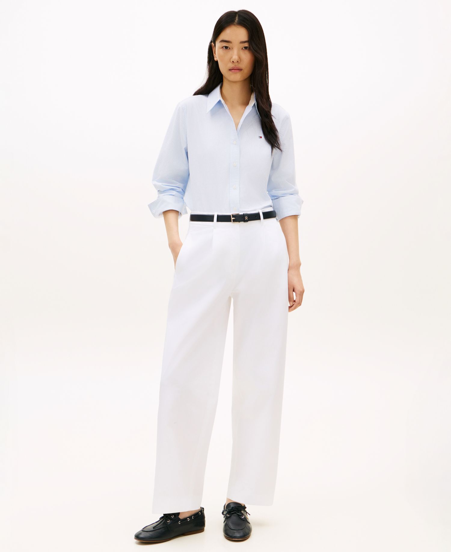 Women's Long-Sleeve Oxford Shirt