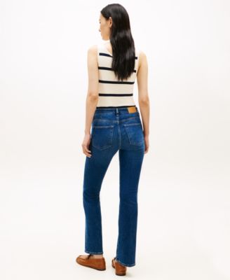 Women's Dark Blue Bootcut Jeans