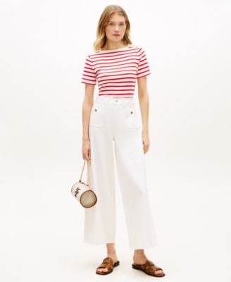 Women's Stripe Boxy T-Shirt