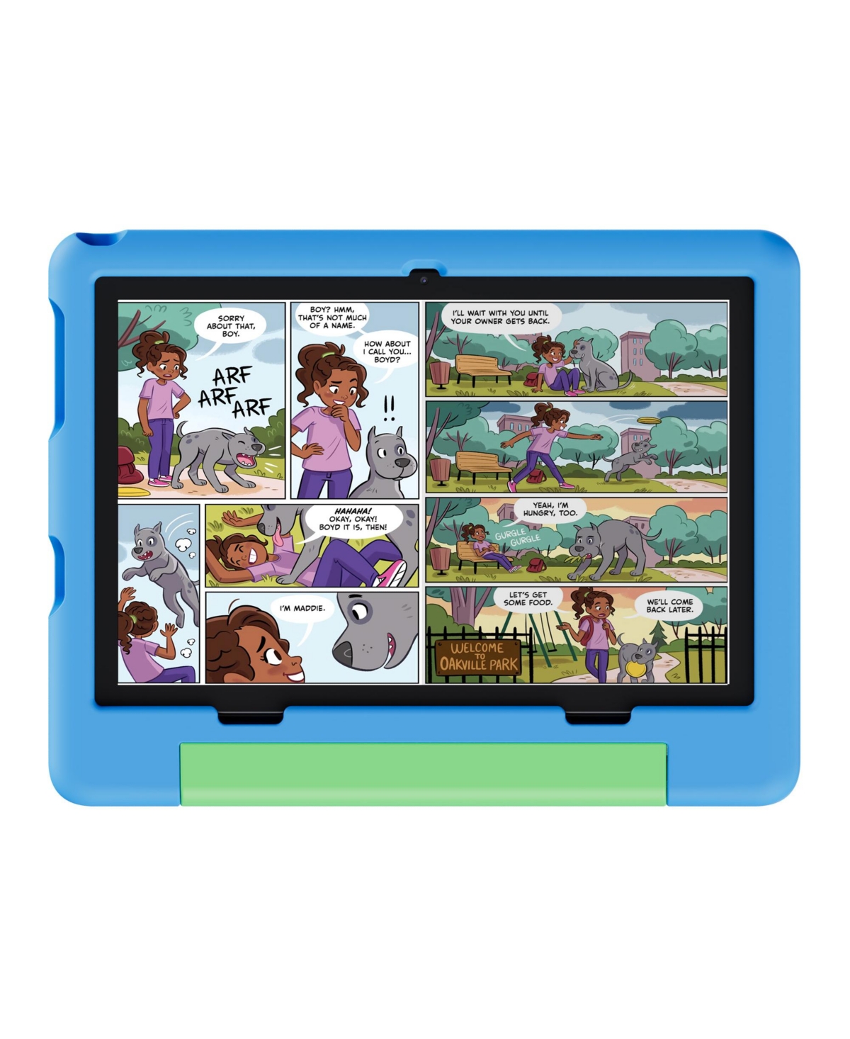 Contixo 10" A10 Educational Kids Tablet with Epic! and Lingokids 64GB Parental Controls & Kid-Proof Case
