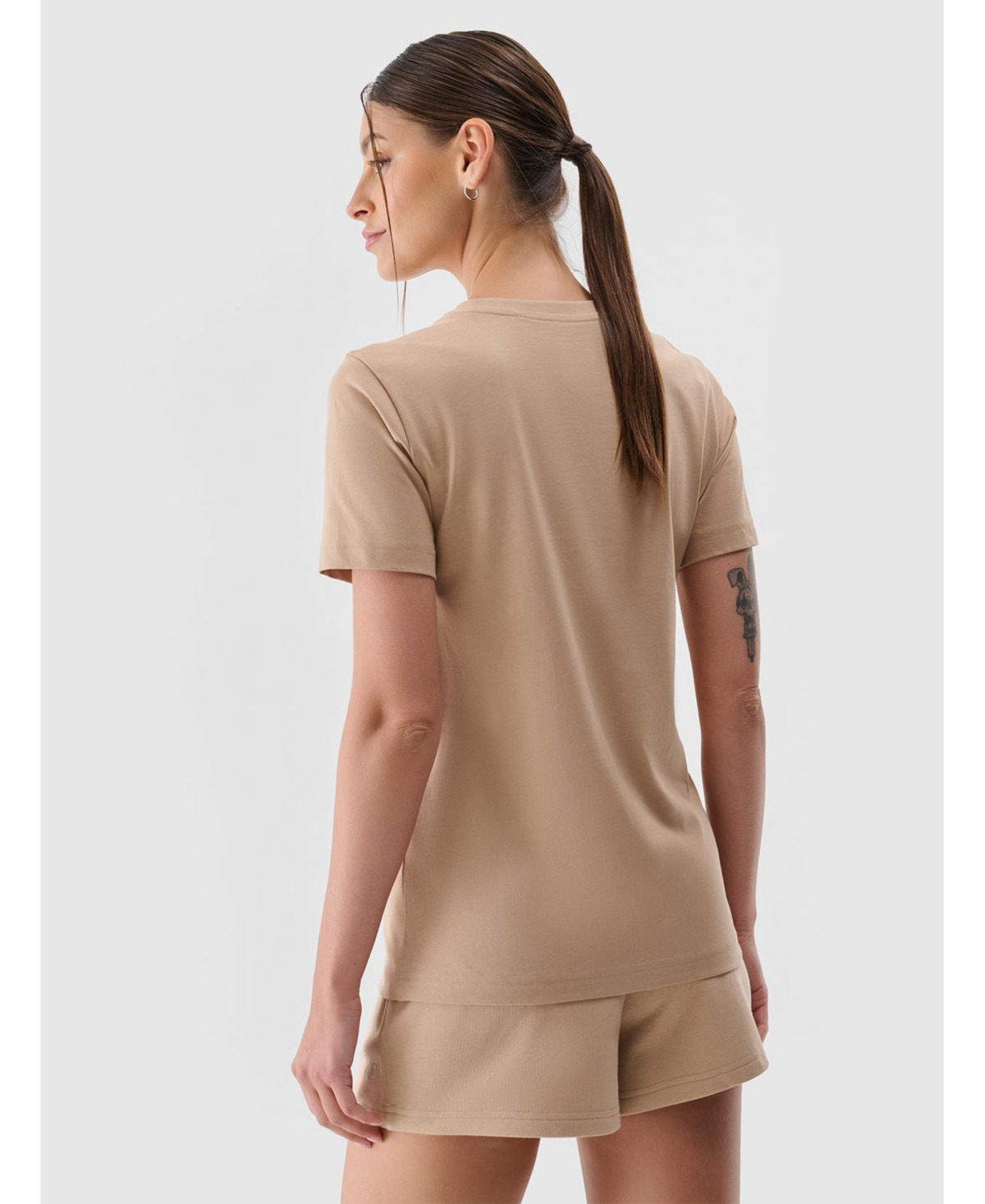 4F Women's regular plain T-shirt