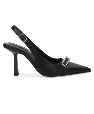 Women's  Coraline Slingback Heels with Ornamental Buckle