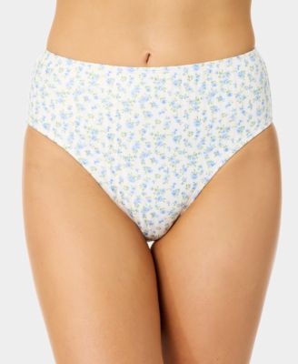 Women's Ditsy Wide Rib Swim Bottoms