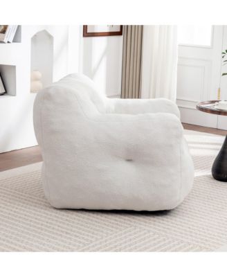 Giant Bean Bag Chair with Armrests Comfy Sofa Chair for Adults