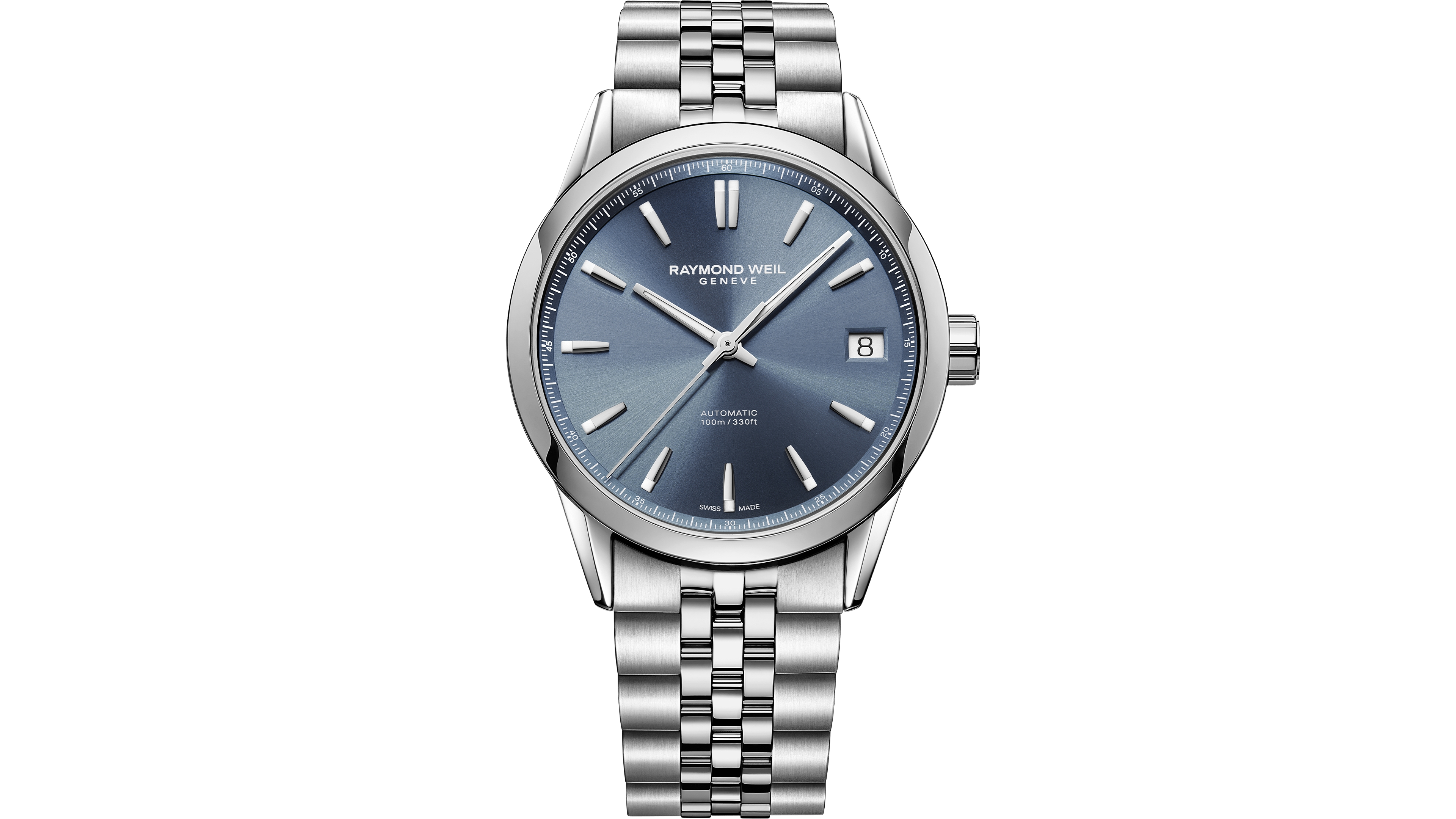 Raymond Weil Men's Freelancer Stainless Steel Watch, 40mm 2741-st-50001