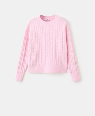 Women's Braided Knitted Sweater