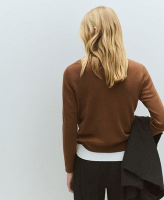 Women's Polo Collar Wool Sweater