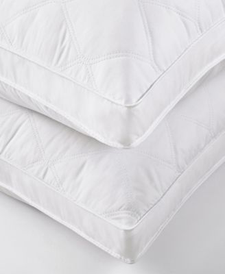 Medium Firm Goose Feather Down 2-Pack Pillows, King