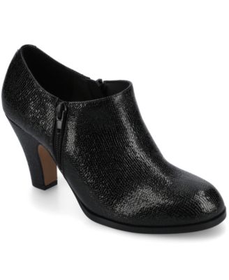 Women's Sanzi Inside Zip Block Heel Booties