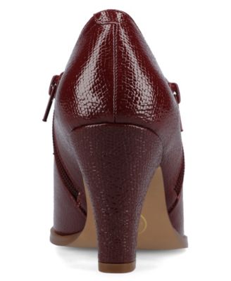 Women's Sanzi Inside Zip Block Heel Booties