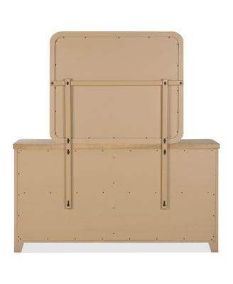 Marcel 19" Wood 6-Drawer Dresser