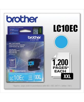 LC10EC INKvestment 1,200 Page-Yield Super High-Yield Ink - Cyan