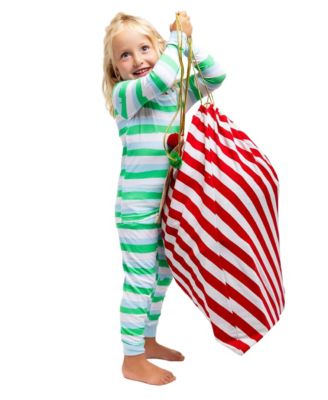 Kids Cotton Jersey Two Piece Long Sleeve Pajama Set