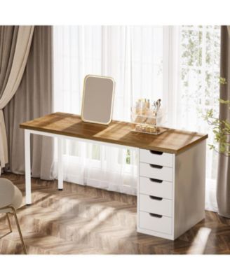 Modern Computer Desk, Simple Style, 47 Inches PC Desk