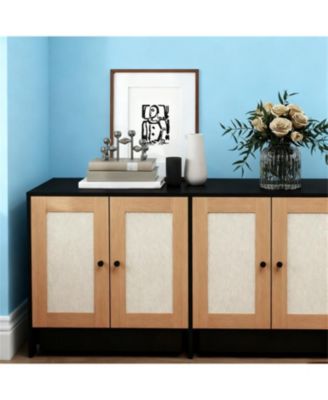 Cat Litter Box Enclosure for 2 Cats or Kittens in Black