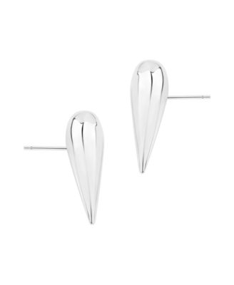 Puff Heart Post Earrings