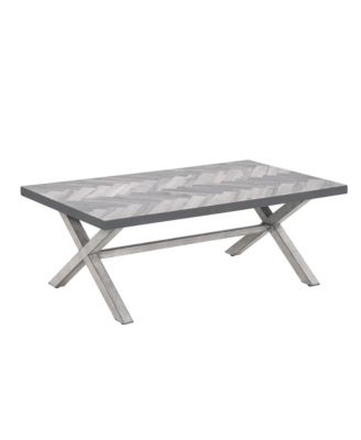 Mondawe 5-piece Aluminum Patio Conversation Set with Loveseat