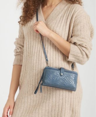 Women's Vita Leather Wristlet