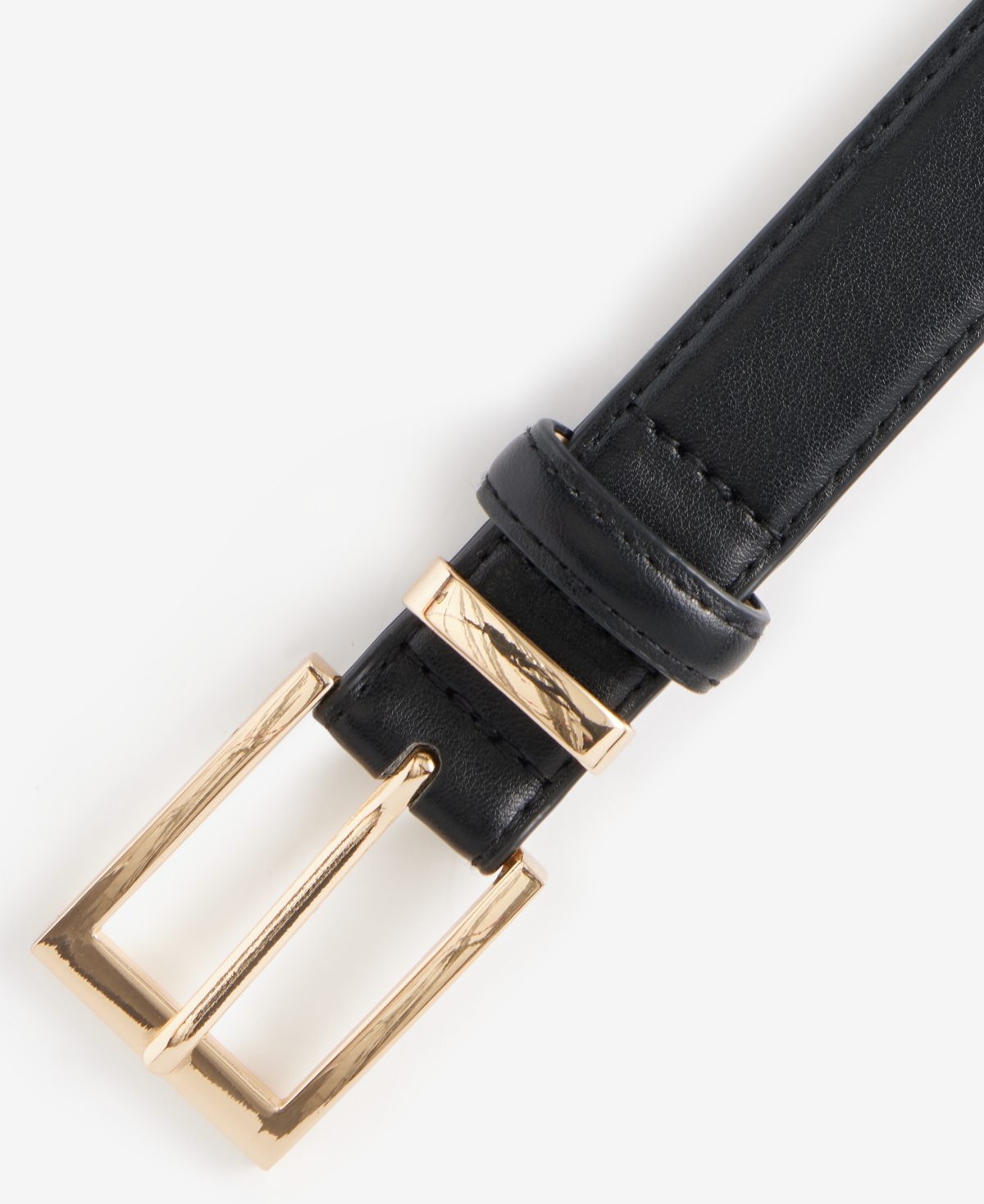 Giani Bernini Square Off Harness with Metal Loop and Faux Leather Belt, Macy's Exclusive