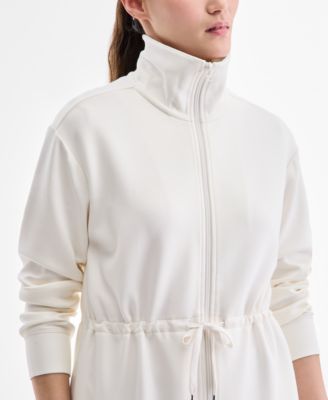 Women's Butter Soft Tie Waist Full Zip Jacket