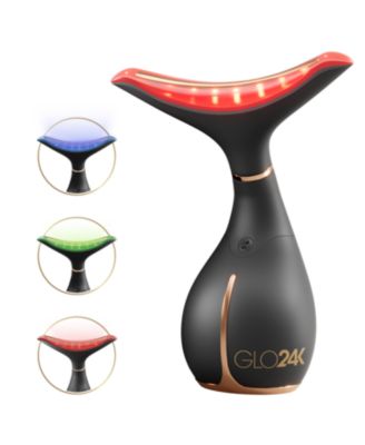 Neck & Face LED Beauty Massager + 24k Moisturizing Day Cream.
