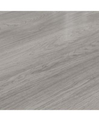 Bar Table Set with 4 Bar stools PU Soft seat with backrest, Grey, 47.24'' L x 23.62'' W x 35.43'' H