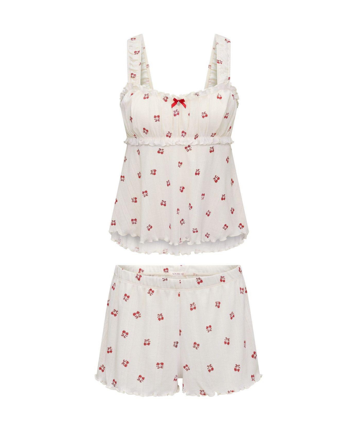 Leanore Women's Plus-Size Tank And Shorts Pajamas