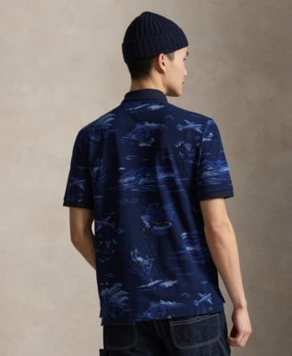 Men's Short-Sleeve Animated Mesh Shirt