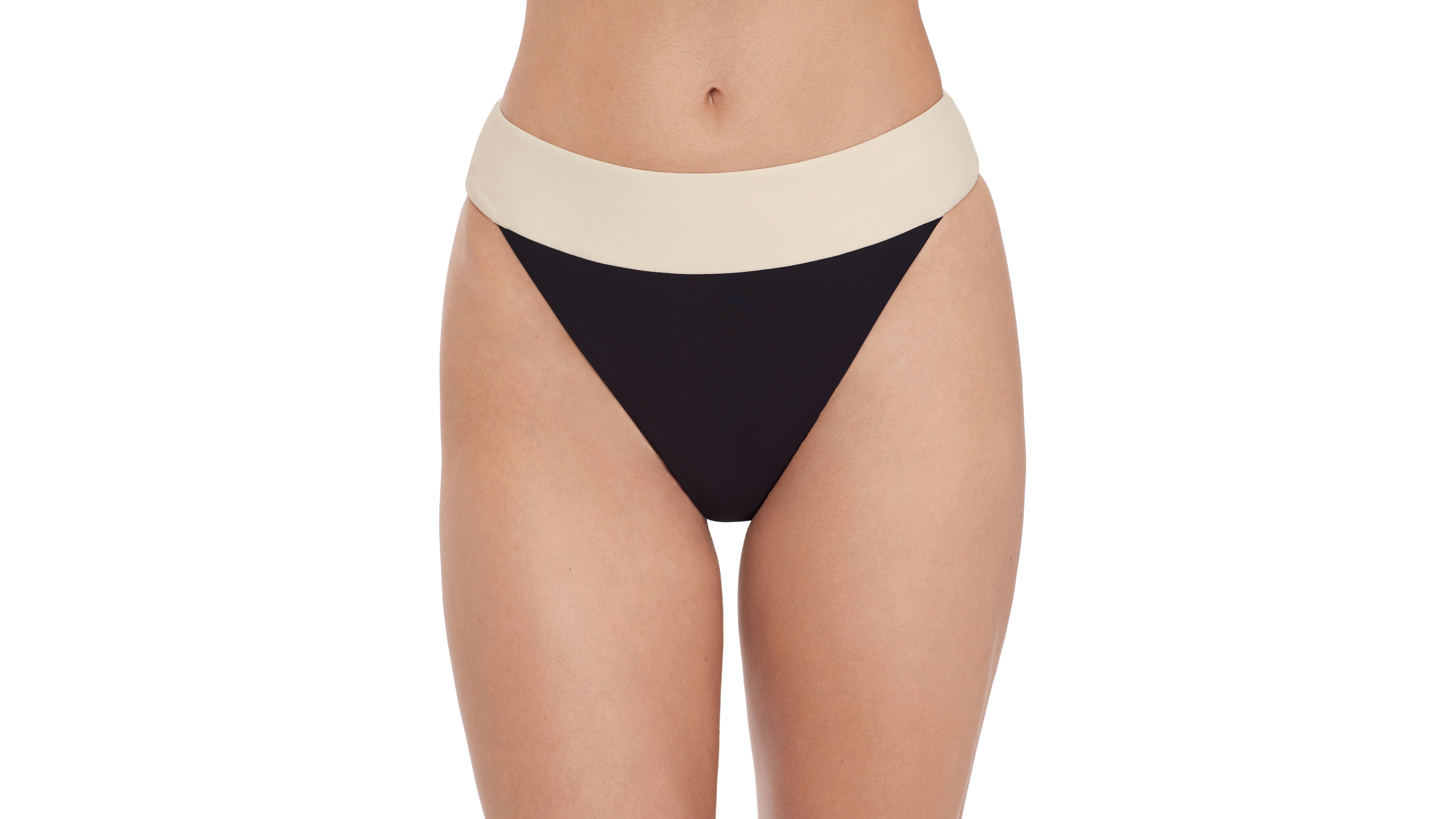 Steve Madden Women's Banded High Waist Swim Bottoms