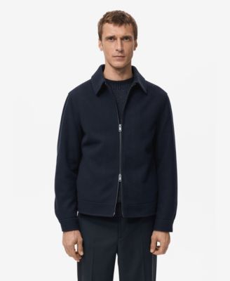 Men's Regular Fit Zip-Up Jacket
