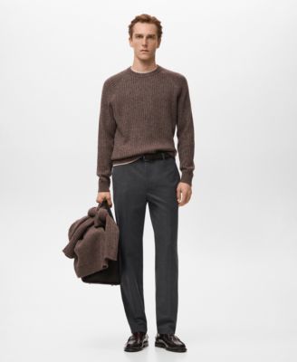 Men's Regular-Fit Pleated Pants