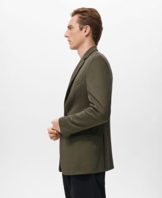 Men's Slim-Fit Textured Jacket