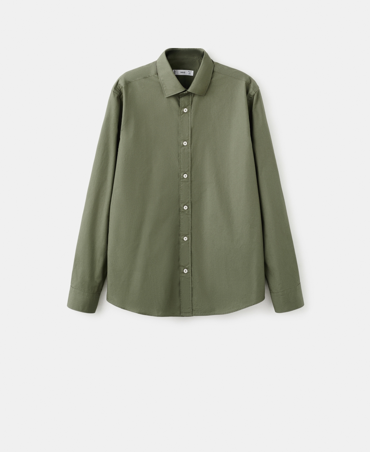 Mango Men's Regular-Fit Cotton Shirt