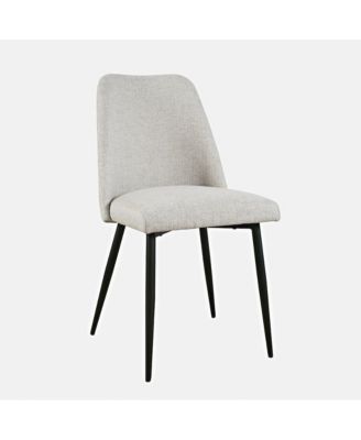 Macey Contemporary Modern Upholstered Dining Chair (Set of 2)