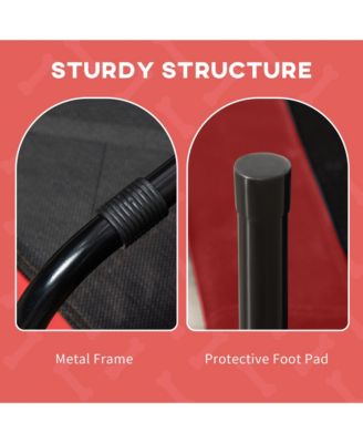 Elevated Pet Bed Dog Foldable Cot Tent Canopy Inst Shelter,