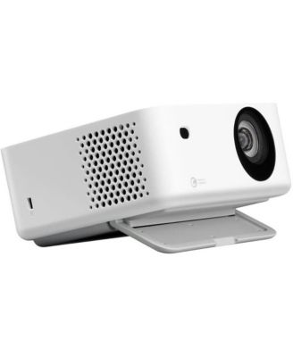 Portable Full HD 1080p Laser Projector with 1200 Lumens, RGB Laser Light Source, Auto Focus, 3D Support & HDMI