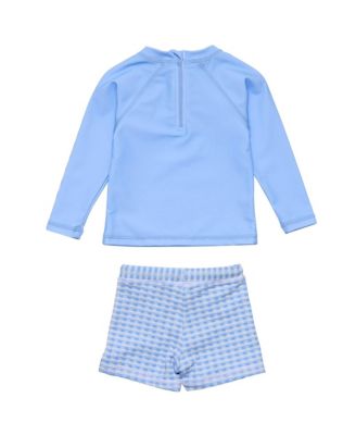 Baby Boys Seaside Blue LS Set