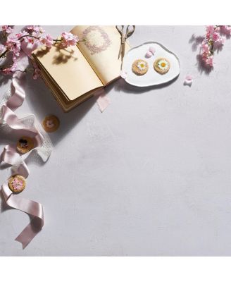 Duo Board - 24x24" Double Sided Surface Board, Raw Concrete/Vintage Plaster