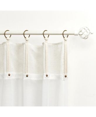 Hawkins Sheer, Ring Top Curtain Panels (Set of 2)