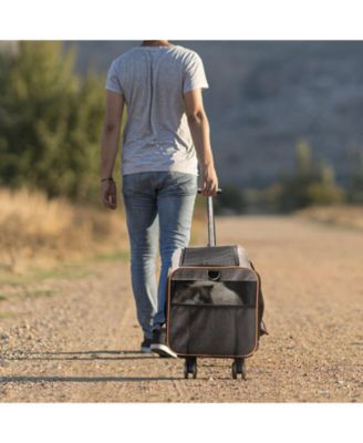 Airline-Approved Rolling Pet Carrier, Holds up to 22 lbs