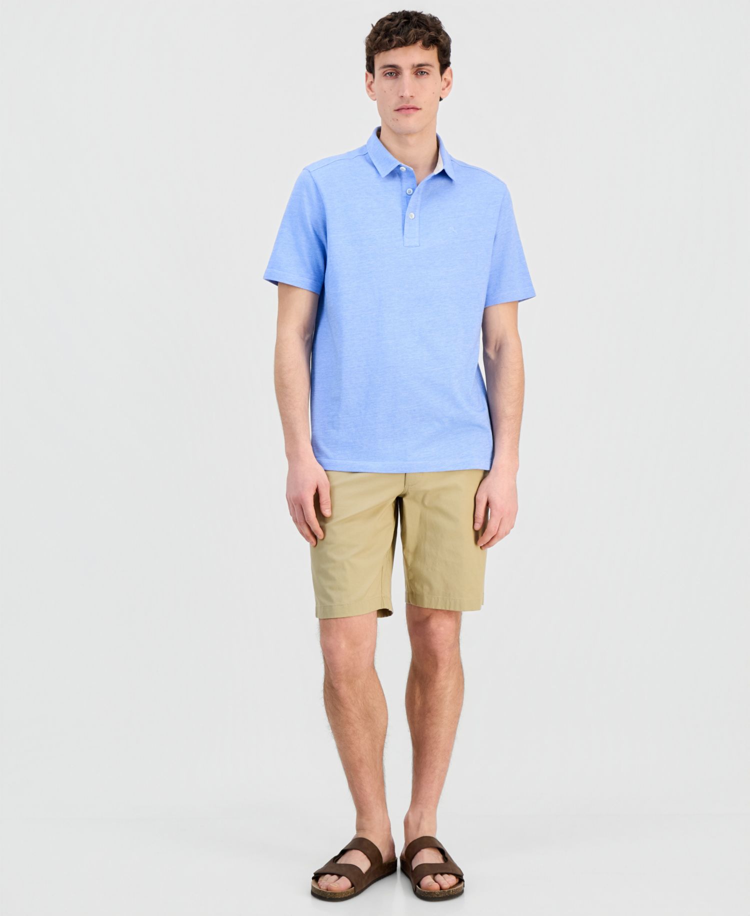 Men's Anchored Short Sleeve Polo Shirt