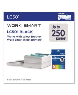 LC501BKS 250 Page-Yield Ink - Black