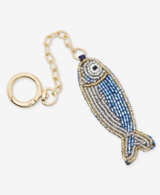 Beaded Fish Bag Charm