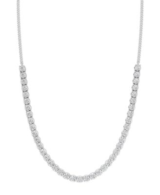 Lab-Grown Diamond Pendant Necklace (3 ct. t.w.) in Sterling Silver