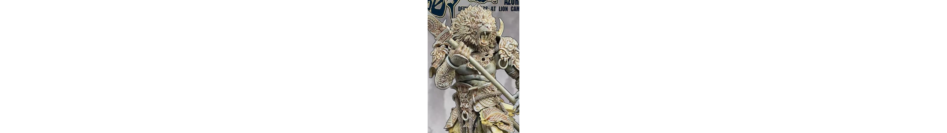 Anime Azure Lion Vintage Version 1/12 Scale | The Record of the Mountain and Sea Demon God | Fury Toys