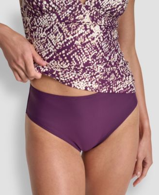 Women's Halter V-Neck Shirred Tankini Top